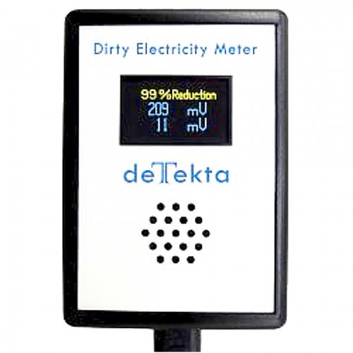 EMFields The deTekta Dirty Electricity Meter (10KHz to 1MHz)