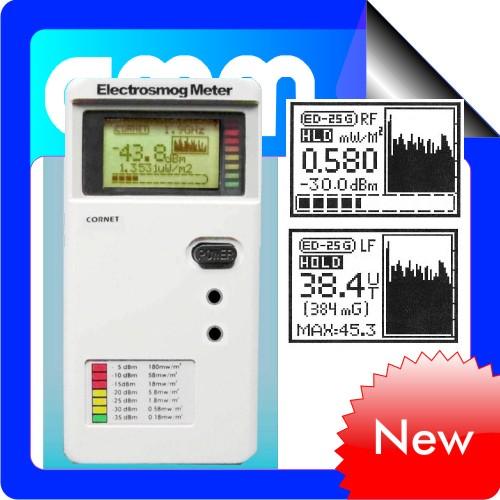 ElectroSmog ED25G EMF RF/LF (Dual Mode) Field Strength Power