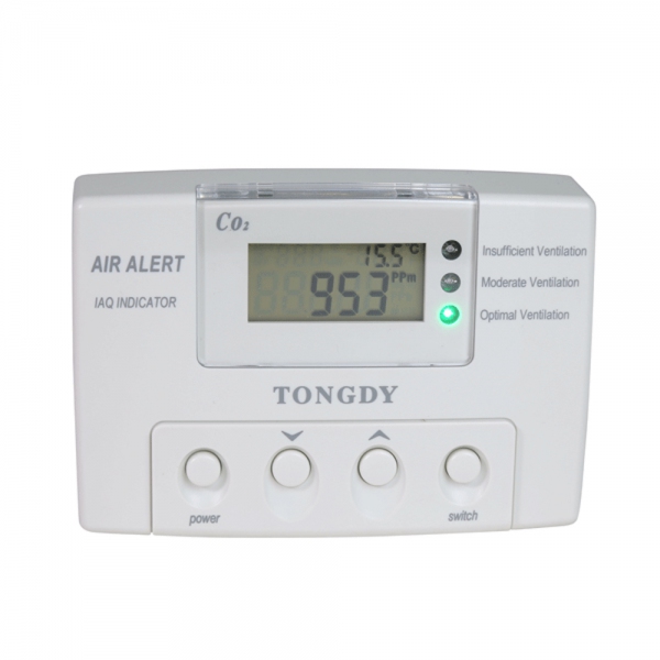 Tongdy F2000IAQ-CO2-3101U CO2 Carbon Dioxide Monitor Controller Data Logger 