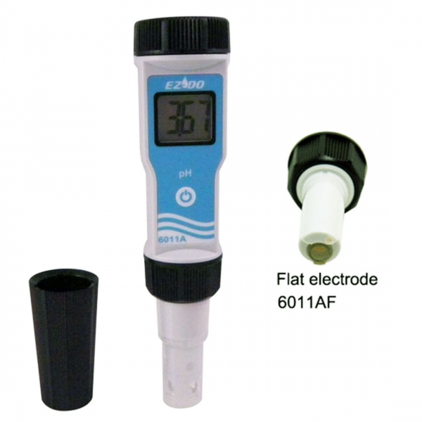 EZDO 6011AF pH waterproof pen type meter ATC Flat Electrode