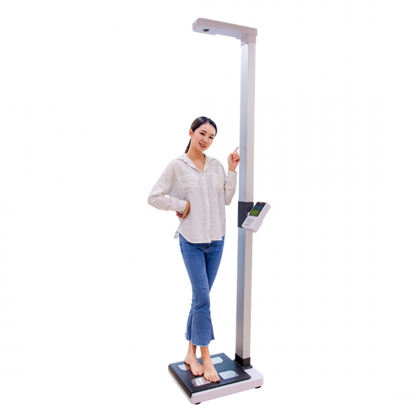 GMM H05 Body BMI Health Scale Ultrasonic Height, Weight & Fat Analyzer c/w Thermal Printer