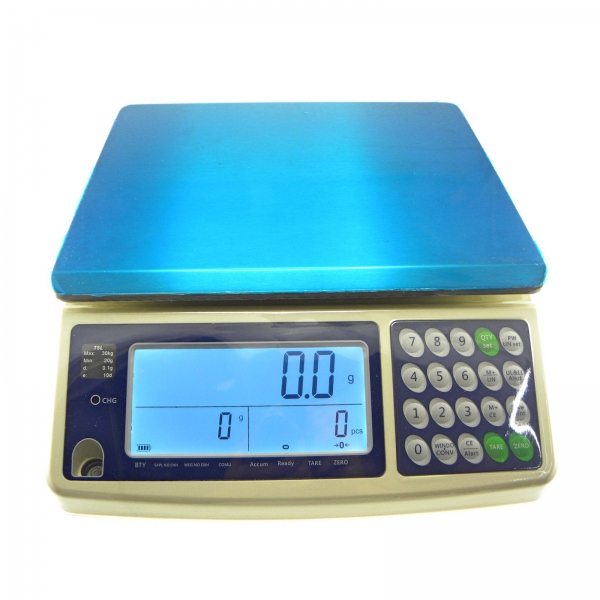 30kg/0.1g High Precision Counting Weighing Scale Balance with PC interface