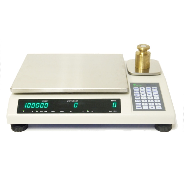 50kg/1g 2kg/0.05g Digital Counting Scale with Dual Platter & PC connection