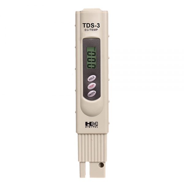 HM Digital TDS-3 Handheld TDS Tester with Case