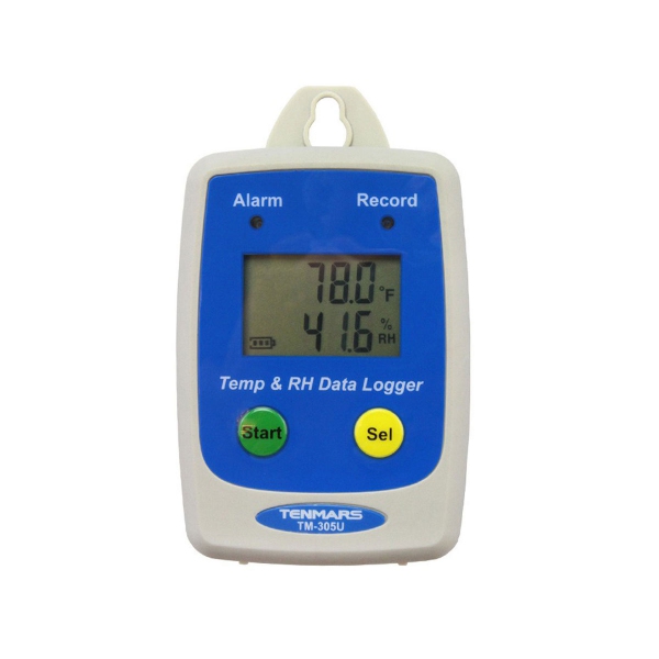 Tenmars TM-305U USB Temperature Humidity Datalogger Waterproof IP54 -40~+85.0℃
