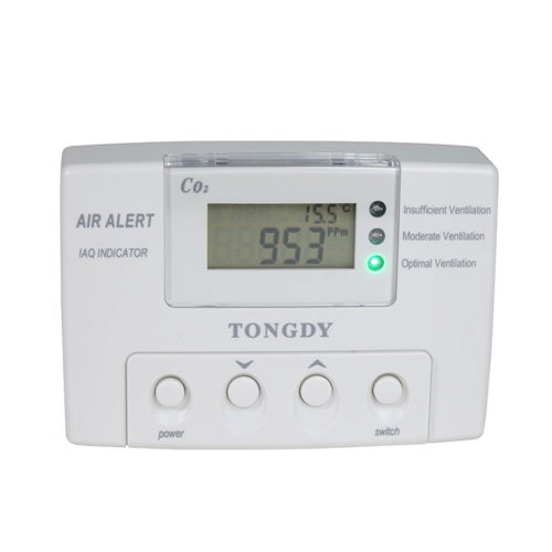 Tongdy F2000IAQ-CO2-3101U CO2 Carbon Dioxide Monitor Controller Data Logger 