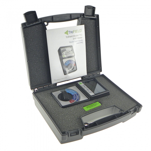 Trifield Electromagnetic Meter 3-axis EMF Detector Model TF2 with Hard Case