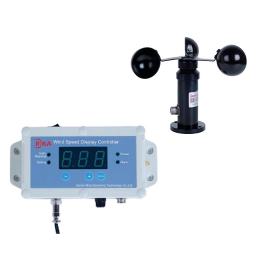 Rika Wired Anemometer Wind Speed Display Controller 216km/h 60m/s
