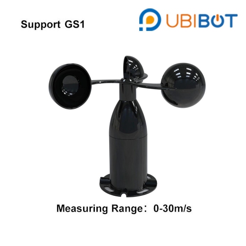 UbiBot Wind Speed Sensor (0-30m/s) 3m cable for GS1 & SP1