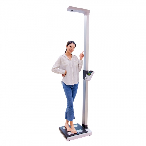 GMM H05 Body BMI Health Scale Ultrasonic Height, Weight & Fat Analyzer c/w Thermal Printer