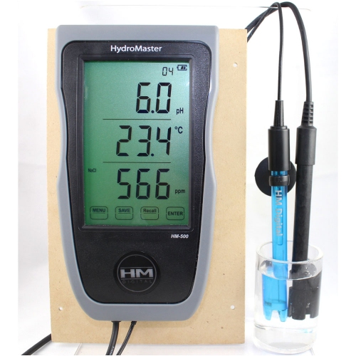 HM Digital HM-500 Hydromaster EC TDS pH Temp Continuous Monitor