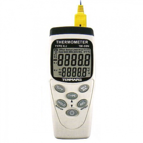 Tenmars TM-80N Single Input Channel K / J  Type Thermometer