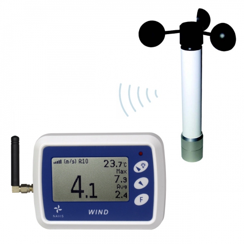 Navis Basic Wireless WR5 Anemometer 500m with Alarm