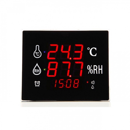 GMM-868 Wall Mount Desktop 1.5" LED Thermo-Hygrometer Monitor (220x180)