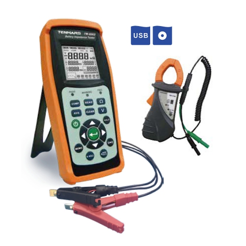 Tenmars TM-6002 Battery Impedance Tester with AC/DC Transducer
