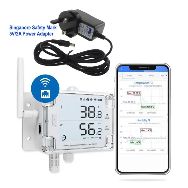 server temperature monitoring system