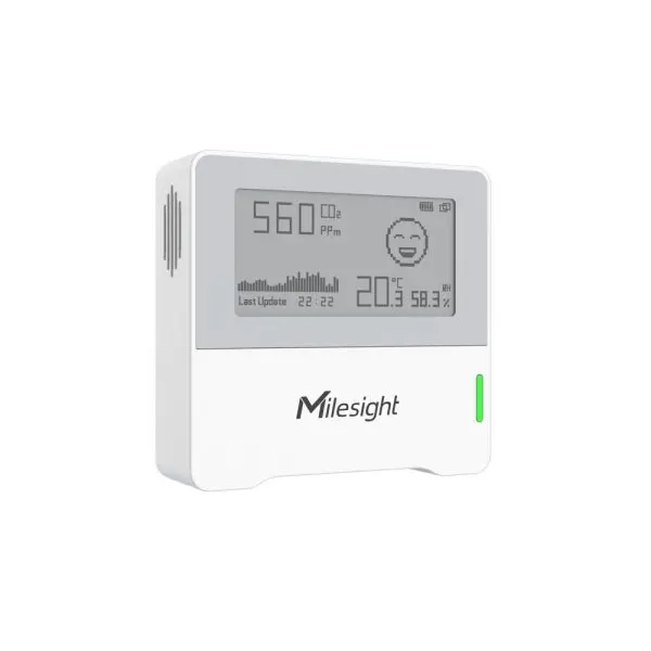 Milesight_AM103-11 Milesight AM103-915M 3-in-1 Indoor Air Quality CO2 Temp %RH LoRaWAN Sensor