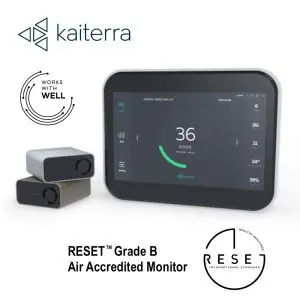 Air Quality Monitoring Solutions Kaiterra Sensedge IAQ Device