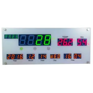 Aecl AQD-101 4-in-1 CO2 PM2.5 Humidity Temperature Air Quality Display (527 x 217)
