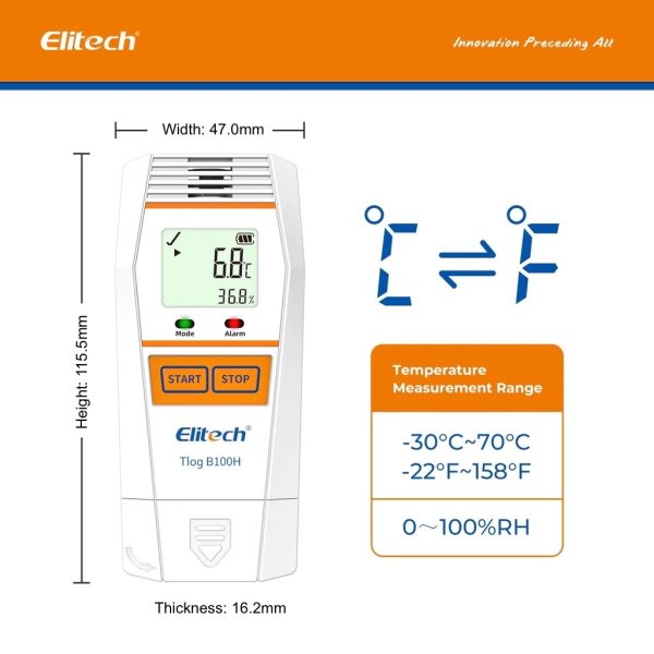 Elitech Tlog B100h 12