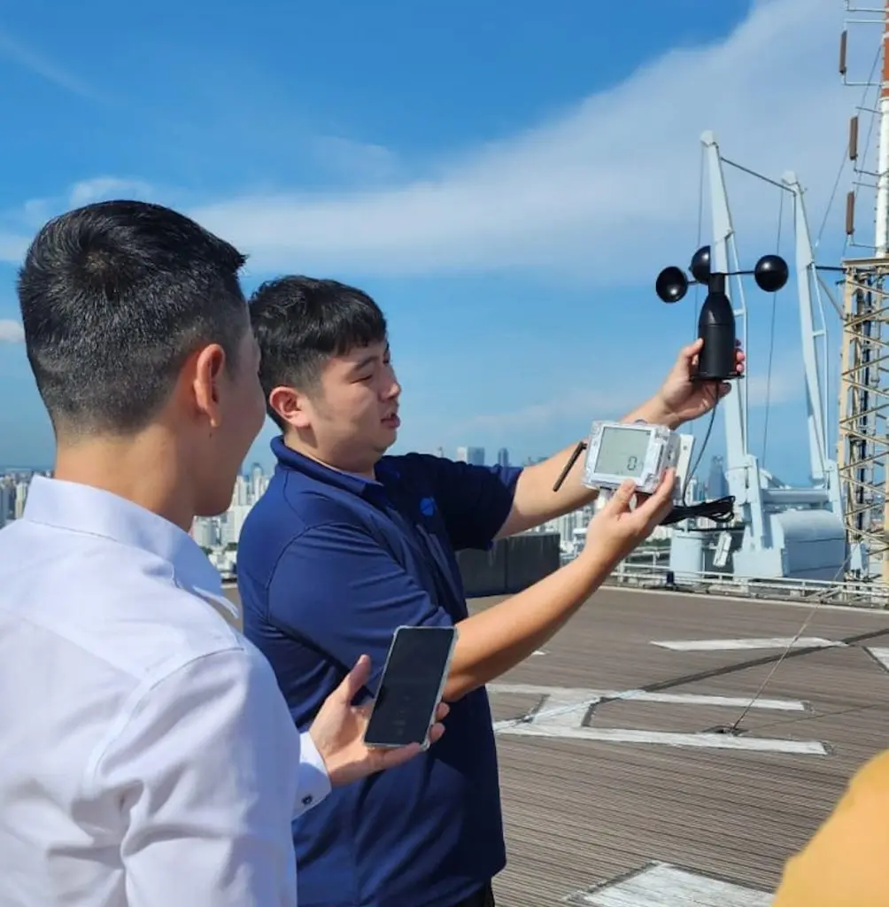 UbiBot IoT Device with Wind Speed Probe