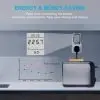 GMM-DDS108 Digital Power Consumption Energy Meter UK Plug Socket