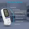 GMM-DDS108 Digital Power Consumption Energy Meter UK Plug Socket