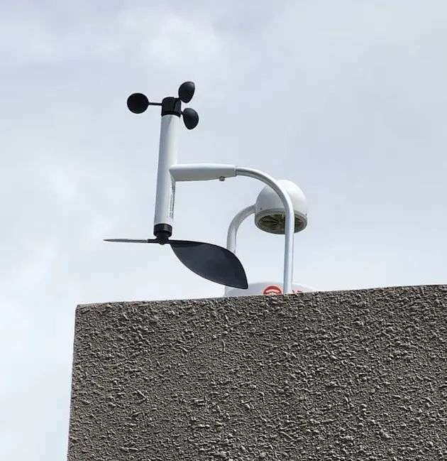 Navsi Wireless Wind Speed and Direction Sensor Powered by Battery