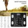 GMM-JW29 Digital Bluetooth Smart Body Scale Fat BMI Weighing Scale (Black)