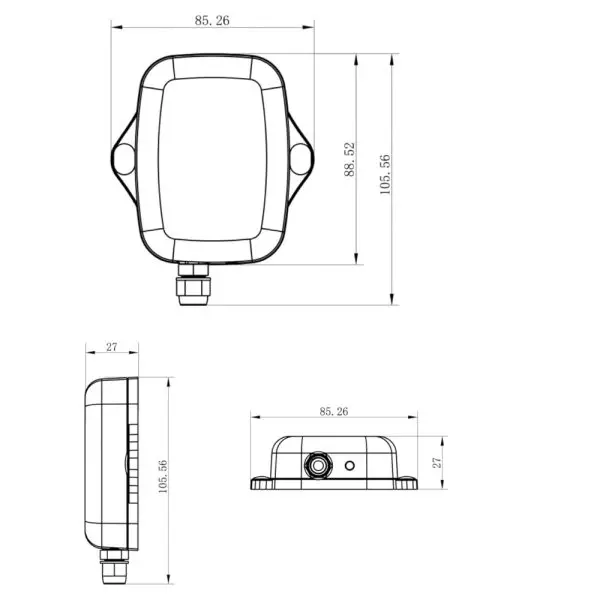 Milesight EM300-TH-915M Temperature and Humidity Sensor LoRaWAN