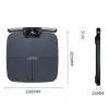 GMMCF577-14 GMM CF577BLE Bluetooth WIFI 8 Electrode Smart Body Composition Scale FREE Ultrasonic Height Measuring Ruler