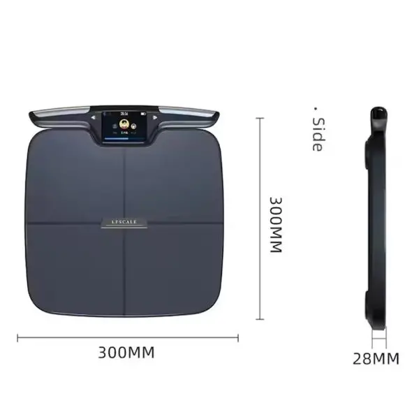 GMMCF577-14 GMM CF577BLE Bluetooth WIFI 8 Electrode Smart Body Composition Scale FREE Ultrasonic Height Measuring Ruler
