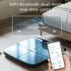 GMMCF577-15 GMM CF577BLE Bluetooth WIFI 8 Electrode Smart Body Composition Scale FREE Ultrasonic Height Measuring Ruler