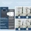 GMMCF577-23 GMM CF577BLE Bluetooth WIFI 8 Electrode Smart Body Composition Scale FREE Ultrasonic Height Measuring Ruler
