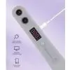 Ultrasonic Stadiometer White-12 GMM CF577BLE Bluetooth WIFI 8 Electrode Smart Body Composition Scale FREE Ultrasonic Height Measuring Ruler