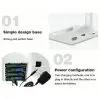 BYH-01BT-20 GMM H01BT Smart Body Fat Scale Ultrasonic Height and Weight Machine (Bluetooth)