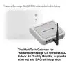 MultiTech LoRaWAN® Gateway for Kaiterra Sensedge Go Wireless Air Quality Monitor