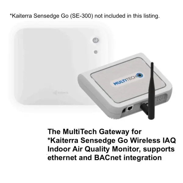MultiTech LoRaWAN® Gateway for Kaiterra Sensedge Go Wireless Air Quality Monitor