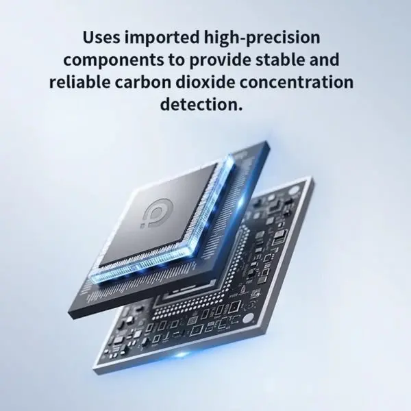 DC1-L-CO2-06 UbiBot DC1-L-CO2-P1 LoRa Smart CO2 Temperature and Humidity Sensor