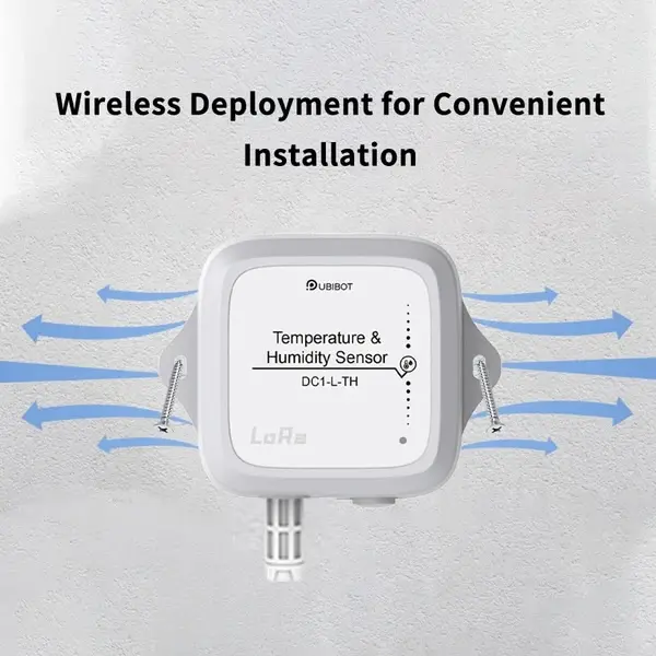 DC1-L-TH-04 UbiBot DC1-L-TH LoRa Temperature Humidity Sensor