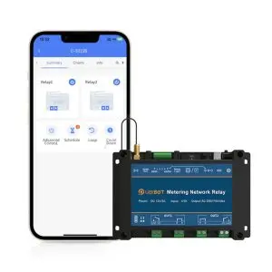 UbiBot NR2-10 UbiBot NR2-ETH Smart Metering Network Relay WiFi 2.4GHz and Ethernet Version