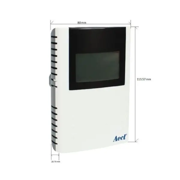 Aecl AHT-503W4D-BM Temperature Humidity Modbus Transmitter with Display