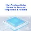 DC1-TH-02 UbiBot DC1-TH Compact Lightweight LoRa Temperature Humidity Sensor