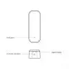 DC1-TH-07 UbiBot DC1-TH Compact Lightweight LoRa Temperature Humidity Sensor