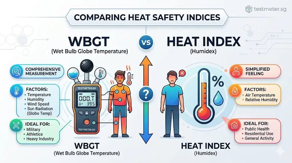 WBGT vs Heat Index