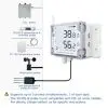 GS1-AL4G1RS1V2-12 UbiBot GS1-AL4G1RS Version 2 Industrial-Grade WIFI 4G Temperature Humidity Light Data Logger IoT System