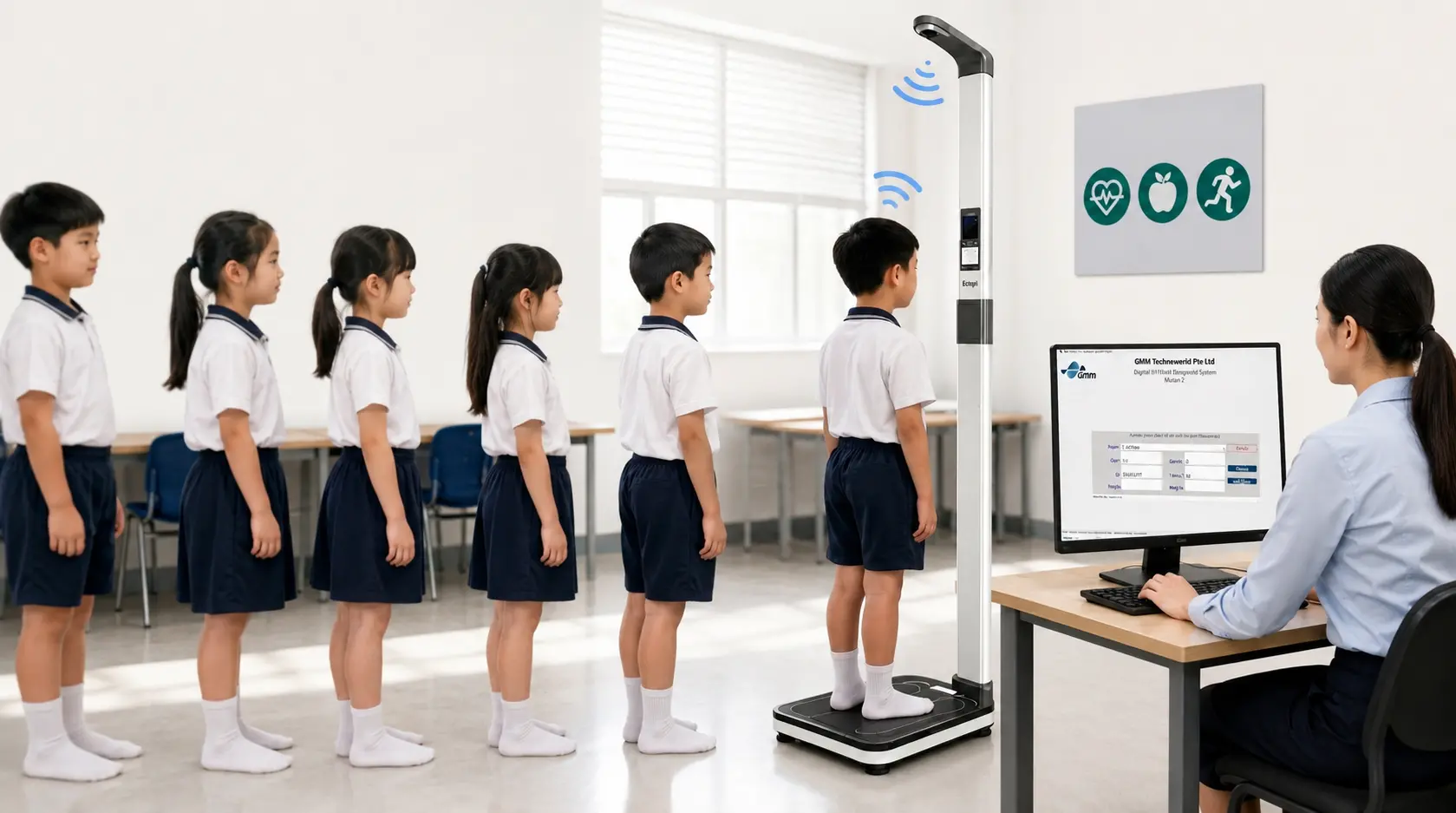 School Height and Weight Management System