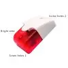 Mini_Strobe_Siren-13 Wired Mini Strobe Light Siren Sound Alarm with Volume Adjustment