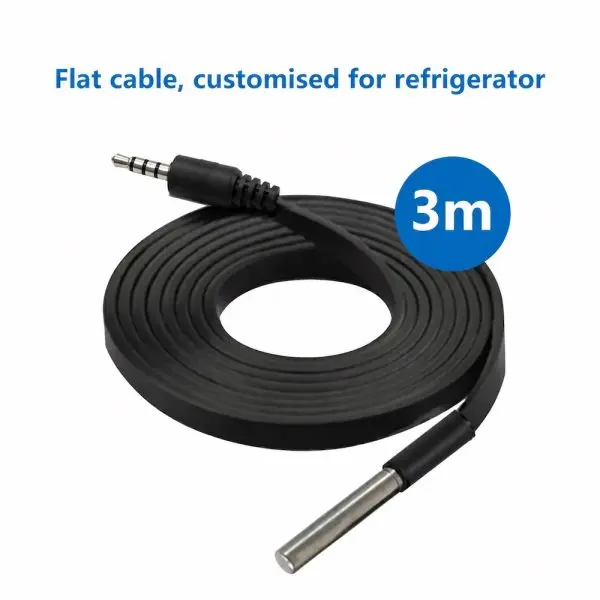 UB-DS18B20-3M-F-Audio-10 temperature sensor probe